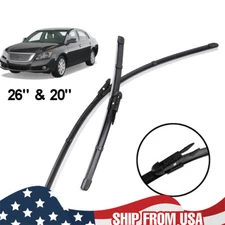 26" 20" Front Windshield Wiper Blades For Toyota Avalon XX30 05-12 Clean Window