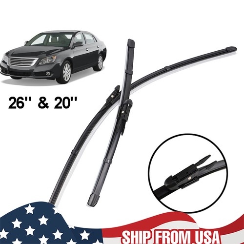 26" 20" Front Windshield Wiper Blades For Toyota Avalon XX30 05-12 Clean Window\ - 第 1/6 張圖片