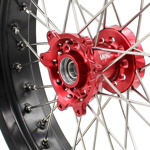 KKE 17" Supermoto Wheels Rims Set For Honda CRF250X 2004-2018 CRF450X 2005-2018 - Picture 4 of 12
