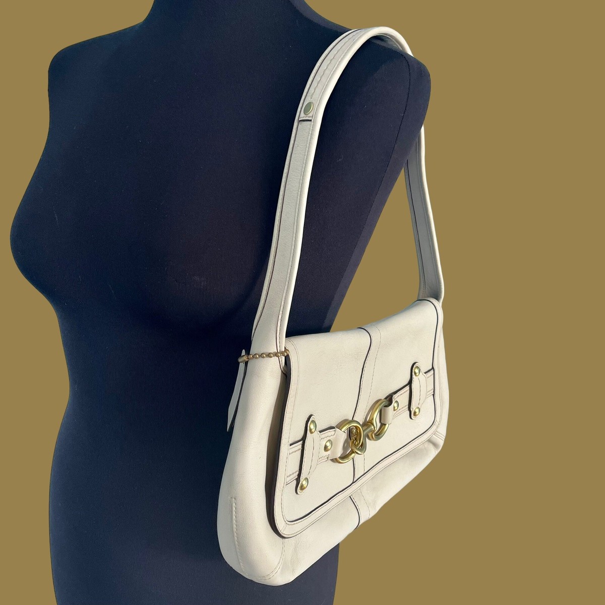 coach ergo leather shoulder bag