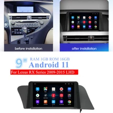9'' Android 11 Car Head Unit Radio Stereo GPS WiFi For Lexus RX Series 2009-2015