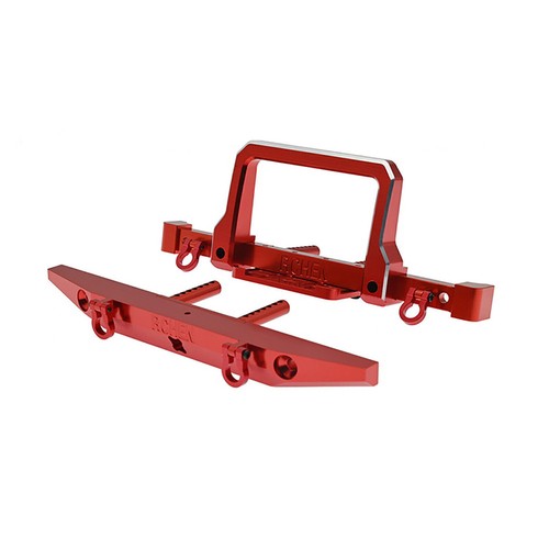 Paraurti anteriore posteriore in metallo per 1/10 MN999 Trx-4 SCX10 90046 90047 ASSIALE JCH - Foto 7 di 17