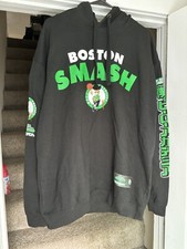 My Hero Academia x Hyperfly x NBA - Boston Celtics All Might Hoodie