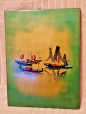 Wooden panel, size 22x29cm