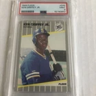 KEN GRIFFEY, JR. 1989 FLEER #548 ROOKIE CARD RC GRADED PSA 9 MINT SEATTLE
