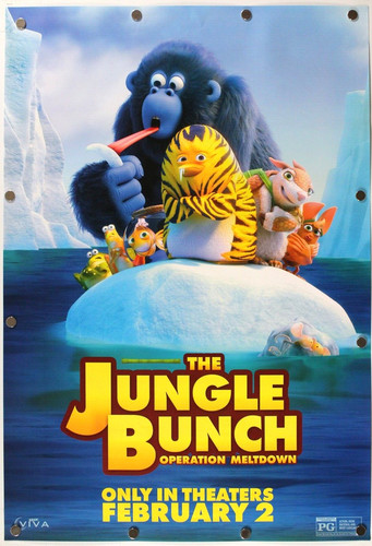 Jungle Bunch Operation Meltdow2024 Double Sided Original Movie Poster 27" x 40"