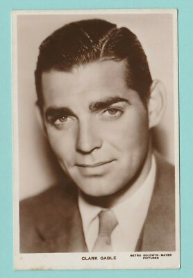 SCHAUSPIELER - ANONYME POSTKARTE - CLARK GABLE