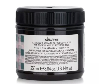 Davines Alchemic Creative Conditioner Teal 250ml 8.84oz Color Depositing