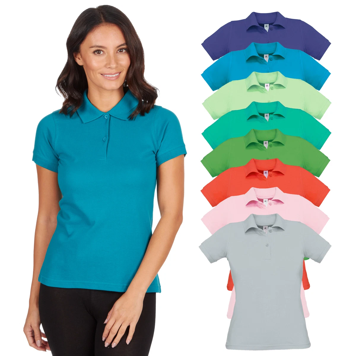 women's fitted polo