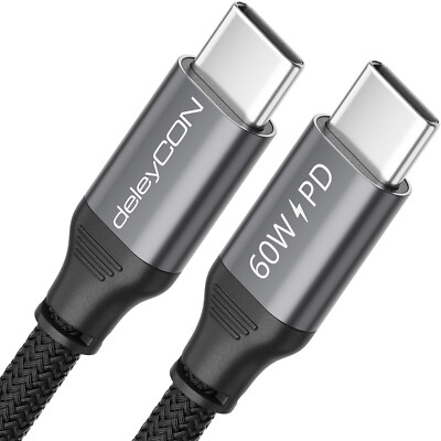 3m USB C Kabel 60W 3A Ladekabel Schnellladekabel PD 3.0 Datenkabel 480Mbit/s