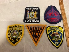 State Law Enforcement patches All different 5...