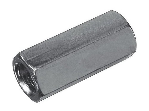 VERBINDUNGSMUTTER Sechskant M10 M12 M14 M16 M18 M20 verzinkt Distanzmutter Muffe - Picture 10 of 17