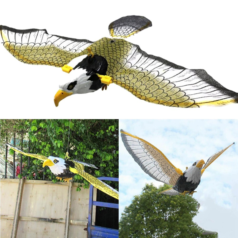 Garden Park Farm Hanging Plastic Eagle Bird Scarer Hunting Deterrent