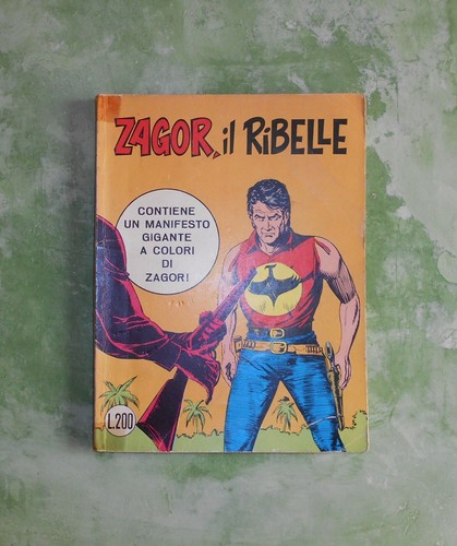 ZAGOR ZENITH N.141 "ZAGOR IL RIBELLE" ORIGINALE PRIMA EDIZIONE OTTIMO - 第 1/3 張圖片