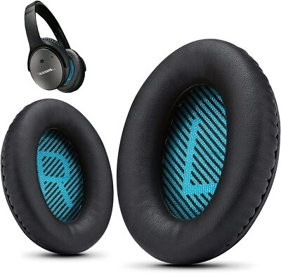 2x Ohrpolster kompatibel mit Bose Quietcomfort 35 35II 25 15 QC35 QC35II QC25