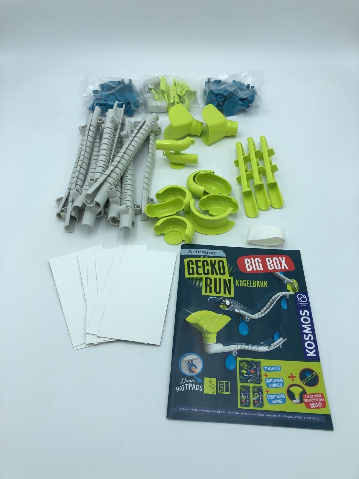 Set di costruzione pista a sfera Kosmos Big Box Gecko Run (621209)