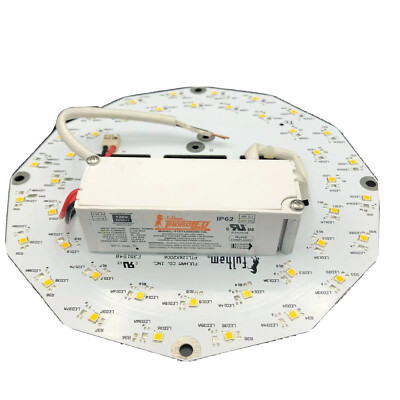 Fulham TM40RD0540-20140 LED 7'' Round Module 16W 4000K Cool White Driver Included