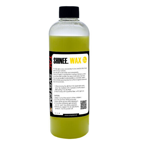 TAC Systems Shinee Wax 1 Litre Hydrophobic Wax Spray Sealant, High