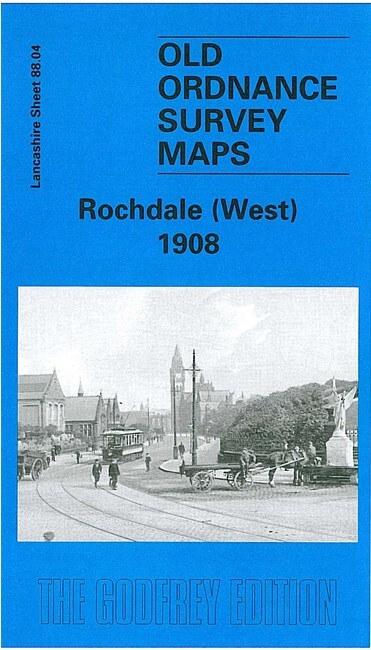 Rochdale (West) 1908  Lancashire Sheet 88.04 by Alan Godfrey
