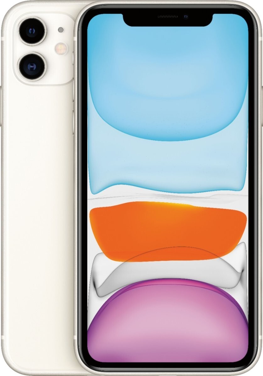 iPhone 11ホワイト　64G 山田 Apple iPhone 11 - 64 GB - White (Boost Mobile) for sale