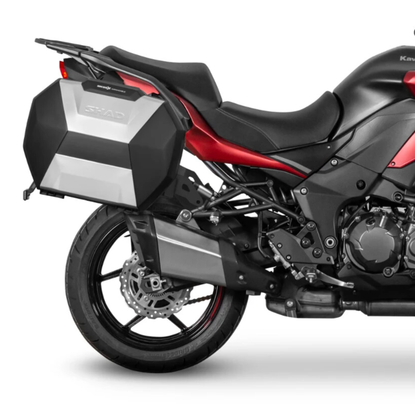 S。 VALIGIE LATERALI + TELAI [SHAD] SH38X 3P SYSTEM - KAWASAKI VERSYS