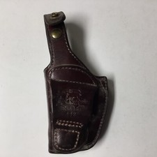 Vintage Gun Holster By Strong Leather H346498 8 X 3.5 Belt Loop