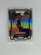 2024 Panini Prizm Monopoly WNBA Diamond DeShields 60 SILVER PRIZM