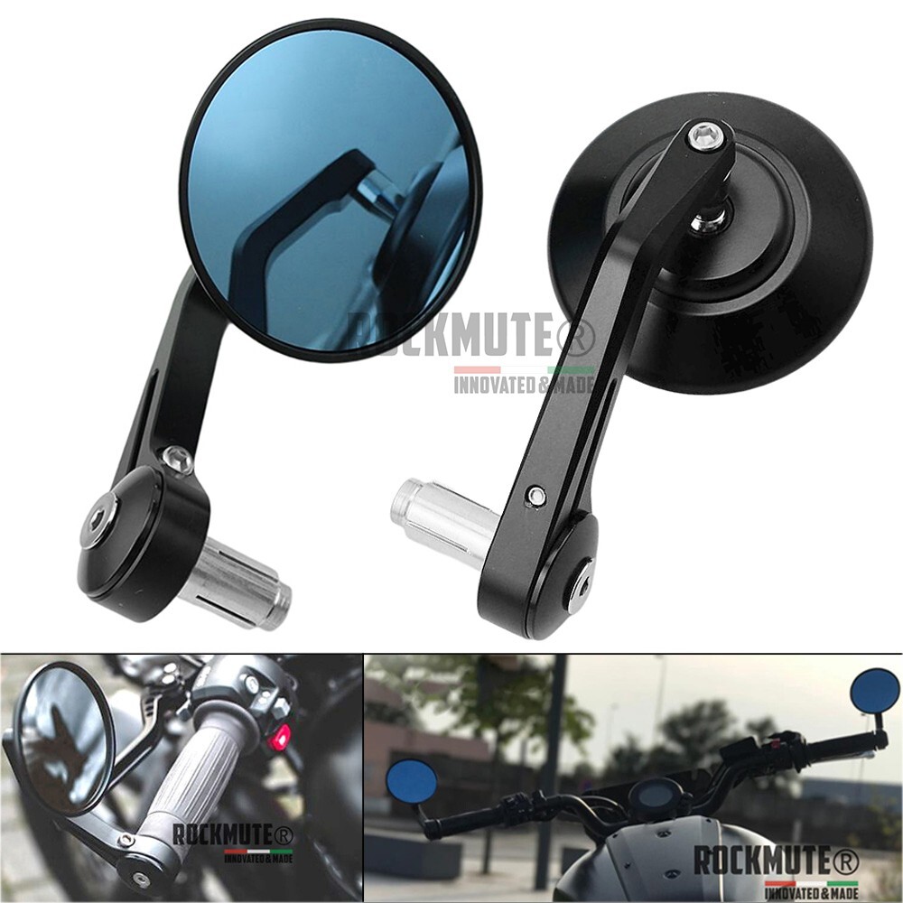 For Z900RS Z650RS W800 Z650 W175 Handlebar Bar End Mirror Rear