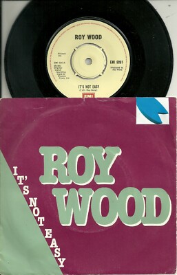 S  Roy Wood - It´s not easy (1982) UK 7''  ex ELO