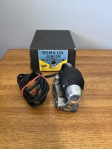 VINTAGE Oster Stim U Lax Junior Massage Instrument Model M 4 with box - Works.
