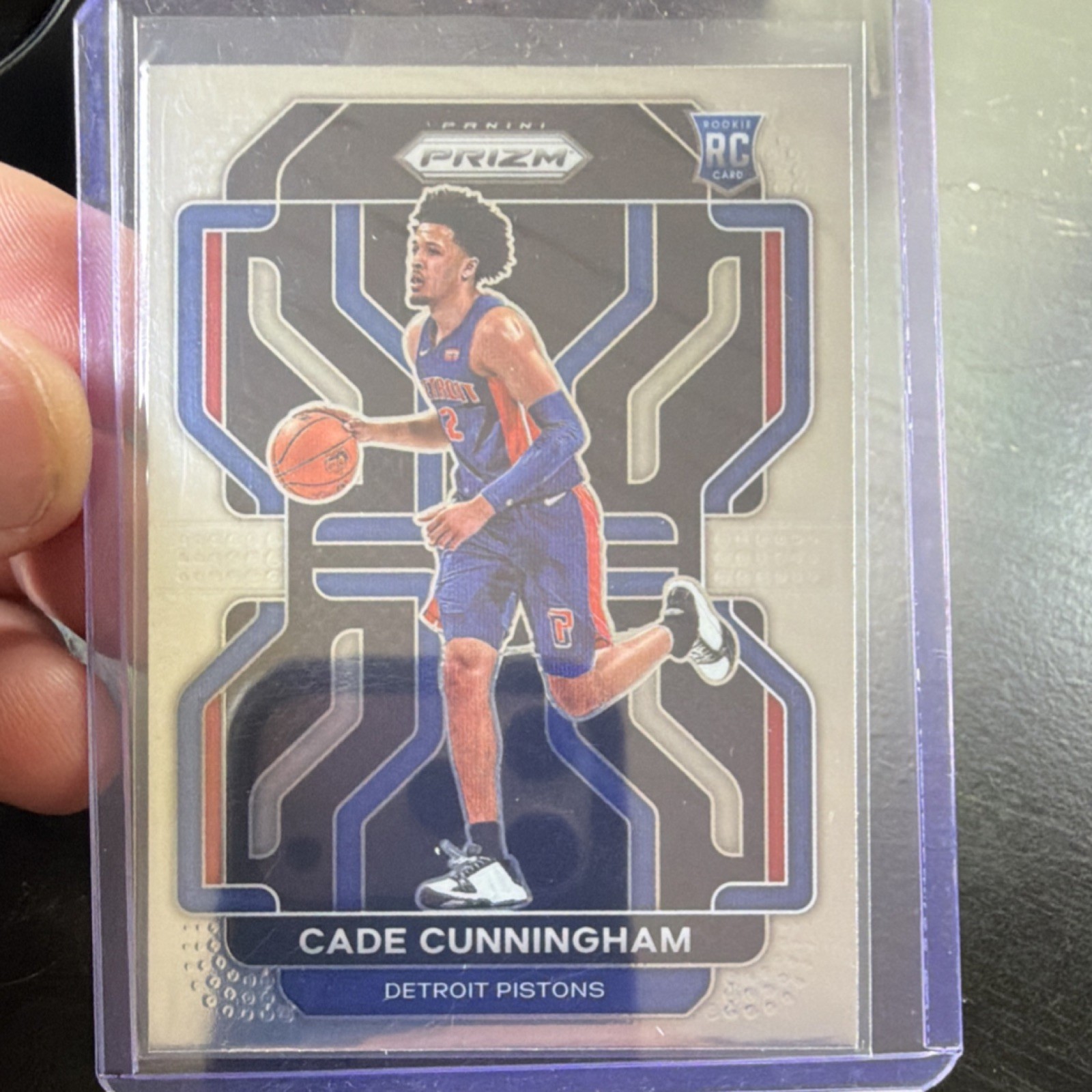 2021-22 Panini Prizm Cade Cunningham Rookie Variation RC #282 Detroit Pistons