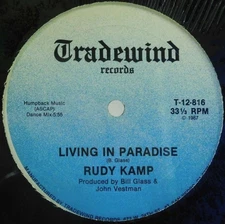 Rudy Kamp - Living In Paradise (12") (Near Mint (NM or M-)) - 3636188847