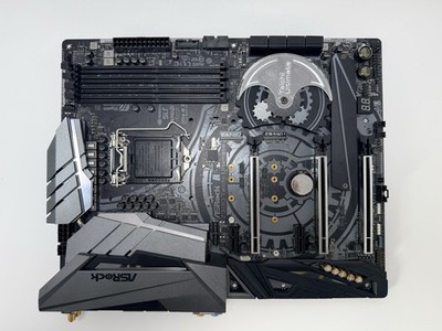 ASRock Z390 Taichi LGA 1151 ATX Motherboard  Damaged CPU pins but still  G2U
