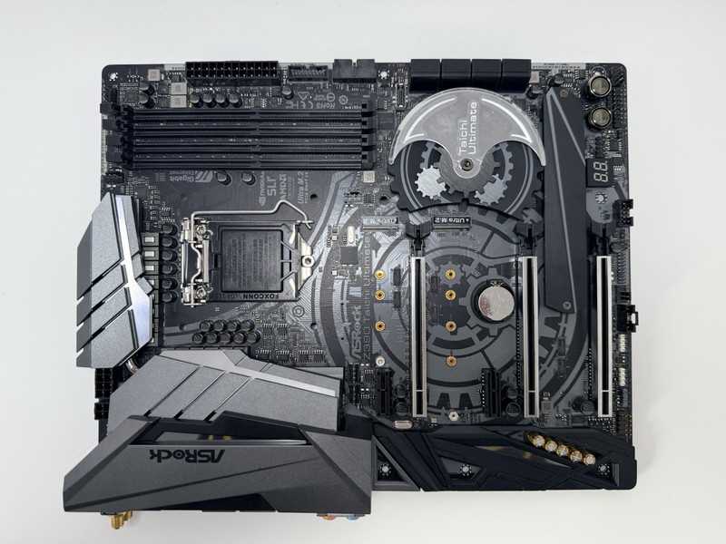 ASRock Z390 Taichi LGA 1151 ATX Motherboard  Damaged CPU pins but still  G2U