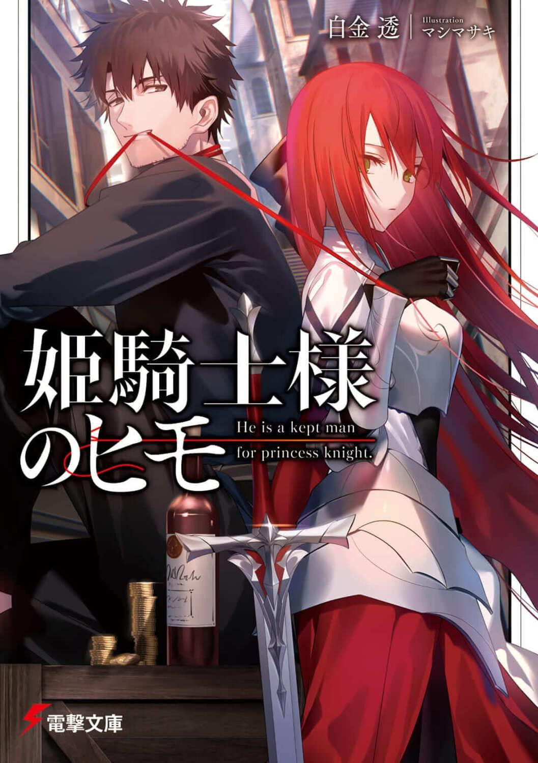 Light Novel The Princess Knight's Parasite (Dengeki Bunko) Japanese