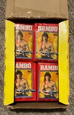 1985 Topps RAMBO Movie Cards - 1 Sealed Wax Pack