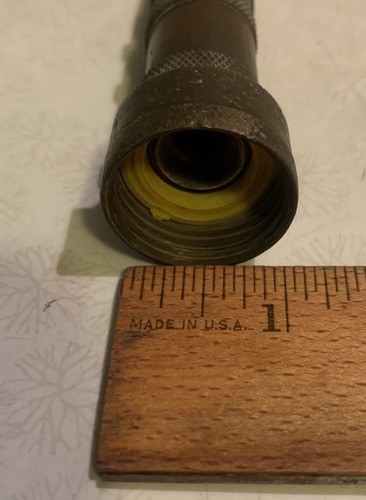 Vtg Rainboy 4” Solid Brass Garden Water Hose Nozzle (Nelson) - Picture 5 of 6