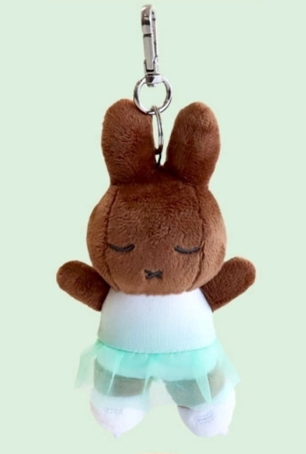 Miffy Official Plush Doll : Figure skating Melanie 13cm Rabbit