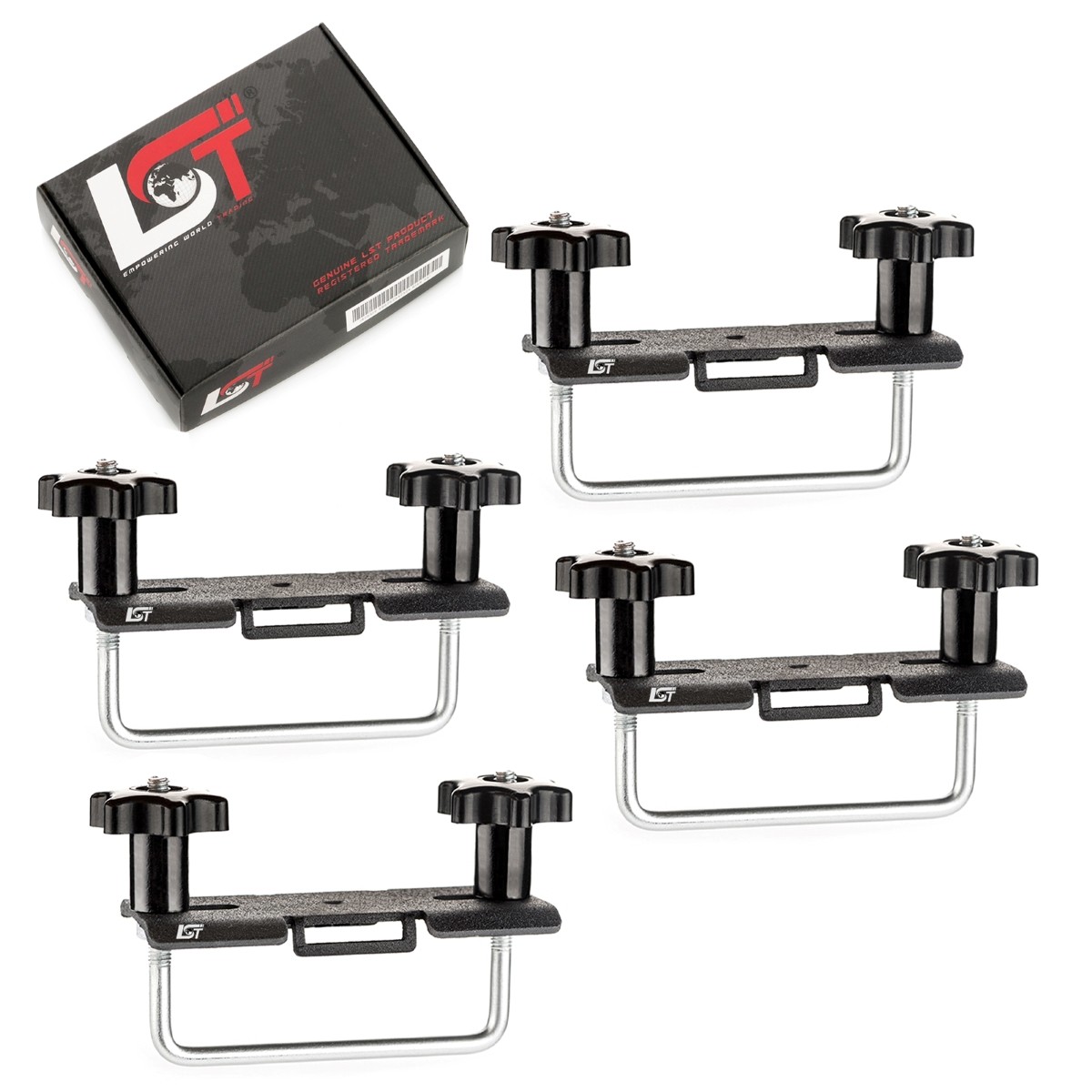 Roof Box Mounting Kit Powder Coated U-Clamp 80 mm Bracket for CITROEN