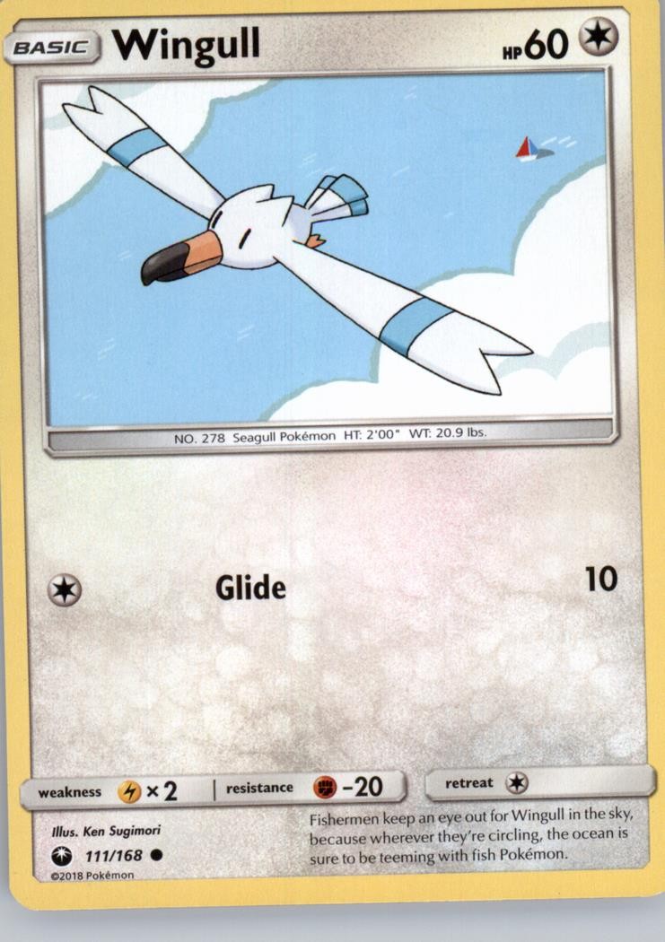 WINGULL 111/168 CELESTIAL STORM NM