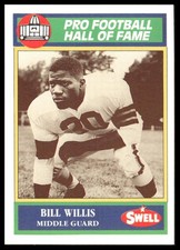 Bill Willis 1990 Swell Greats #100 Cleveland Browns