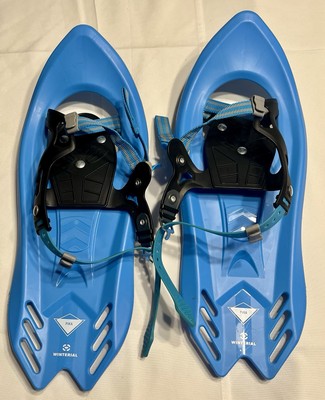 Winterial Back Trail Snowshoes 25 Inch Blue Snow Shoes
