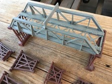 Odd Lot of Used HO Track Pieces, Trestle, Swi...
