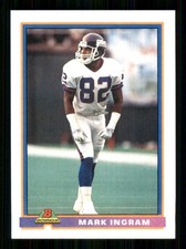 1991 Bowman #375 Mark Ingram New York Giants 59205