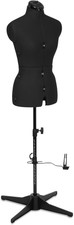 Sew Simple FG306 Adjustable Dress Form Black S-M US Dress Size 4-12 8 Part Fem