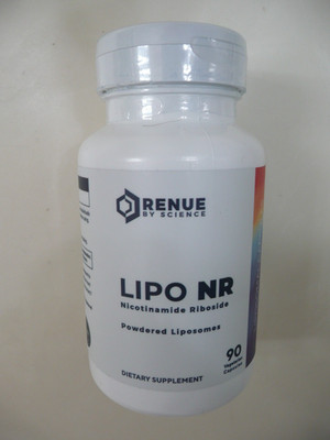 Renue by Science Lipo NR Nicotinamide Riboside Liposomal Supplement 90 Capsules