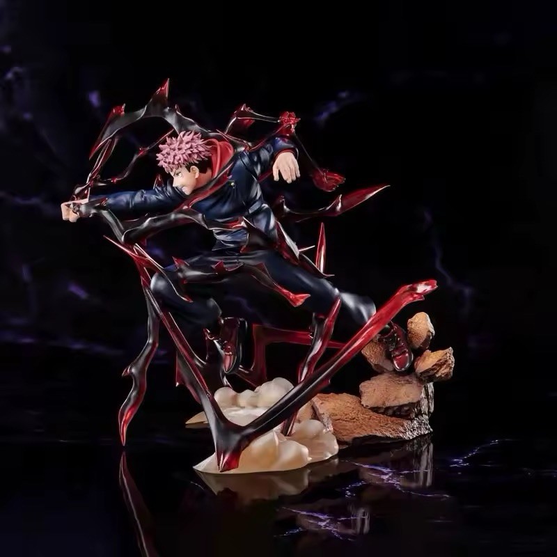 Figura Emperador Jujutsu Yuji Itadori - 19 cm Anime Coleccionista Manga Gaming Regalo