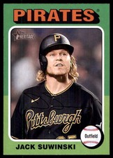 Jack Suwinski 2024 Topps Heritage #437 Pirates MLB READ FREE SHIP AutographDen