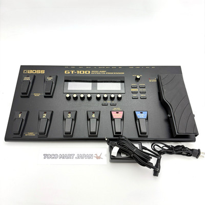 Boss GT-100 Multi-Effects Processor Guitar Effect Pedal w/ Adapter Japan #0142