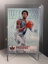 Panini Court Kings Works in Progress Ruby Rookie #28 Prosper /149 Mavericks